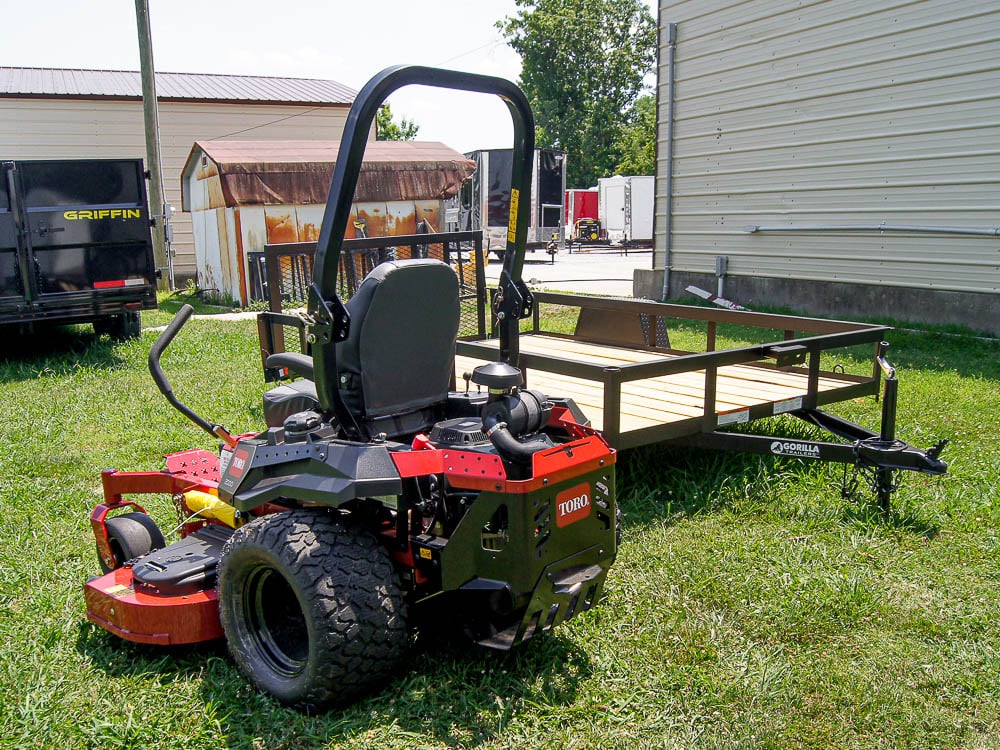 Toro 77284 ZMaster 60" Zero Turn Mower Utility Trailer Package Deal