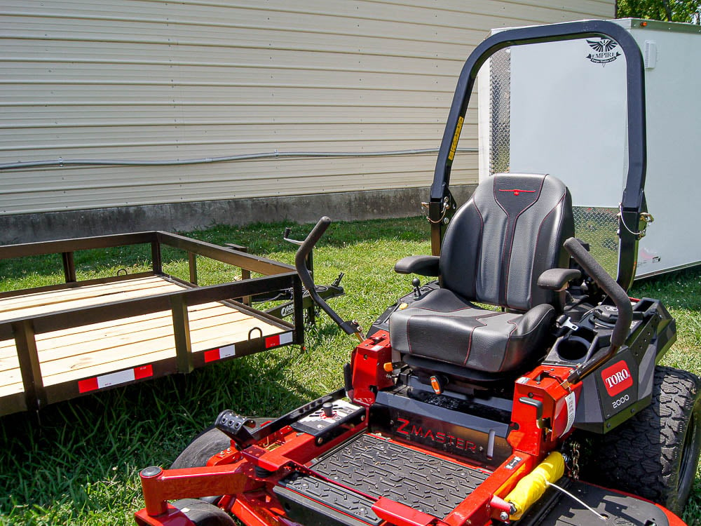 Toro 77284 ZMaster 60" Zero Turn Mower Utility Trailer Package Deal