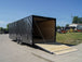 8.5x24 Charcoal Grey V-Nose Enclosed Trailer with Blackout Package