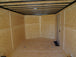 8.5x24 Charcoal Grey V-Nose Enclosed Trailer with Blackout Package