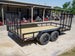 7x14 Straight Deck Utility Trailer with Side Gate (2) 3500lb Axles