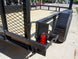 7x14 Straight Deck Utility Trailer with Side Gate (2) 3500lb Axles - SLE Equipment - 15