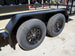 7x14 Straight Deck Utility Trailer with Side Gate (2) 3500lb Axles