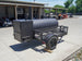 Pull Behind BBQ Smoker 250 Gallon with 3500lb Axle 2 Rack 2 Stack