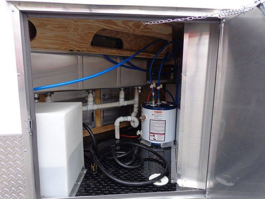 Concession Trailer 8.5'x20' White - Catering Vending Event Food with Applicances - SLE Equipment - 7