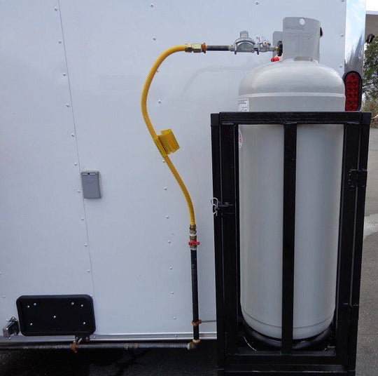 Concession Trailer 8.5'x20' White - Catering Vending Event Food with Applicances - SLE Equipment - 39