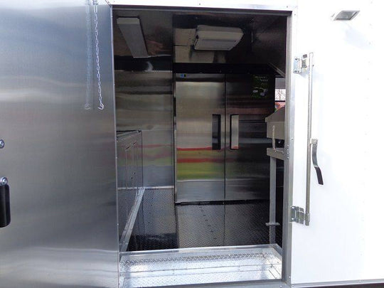 Concession Trailer 8.5'x20' White - Catering Vending Event Food with Applicances - SLE Equipment - 5