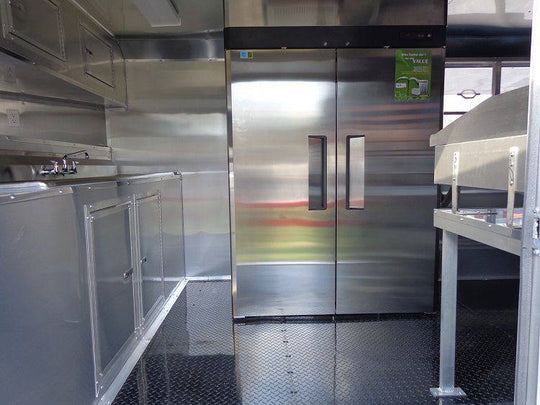 Concession Trailer 8.5'x20' White - Catering Vending Event Food with Applicances - SLE Equipment - 48