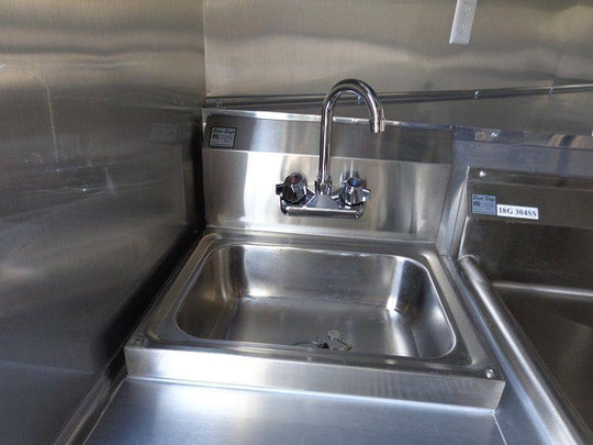 Concession Trailer 8.5'x20' White - Catering Vending Event Food with Applicances - SLE Equipment - 72