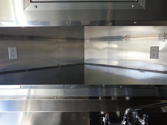 Concession Trailer 8.5'x20' White - Catering Vending Event Food with Applicances - SLE Equipment - 46