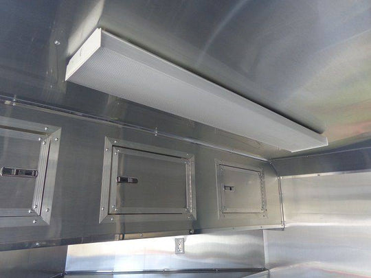 Concession Trailer 8.5'x20' White - Catering Vending Event Food with Applicances - SLE Equipment - 62