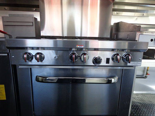 Concession Trailer 8.5'x20' White - Catering Vending Event Food with Applicances - SLE Equipment - 41