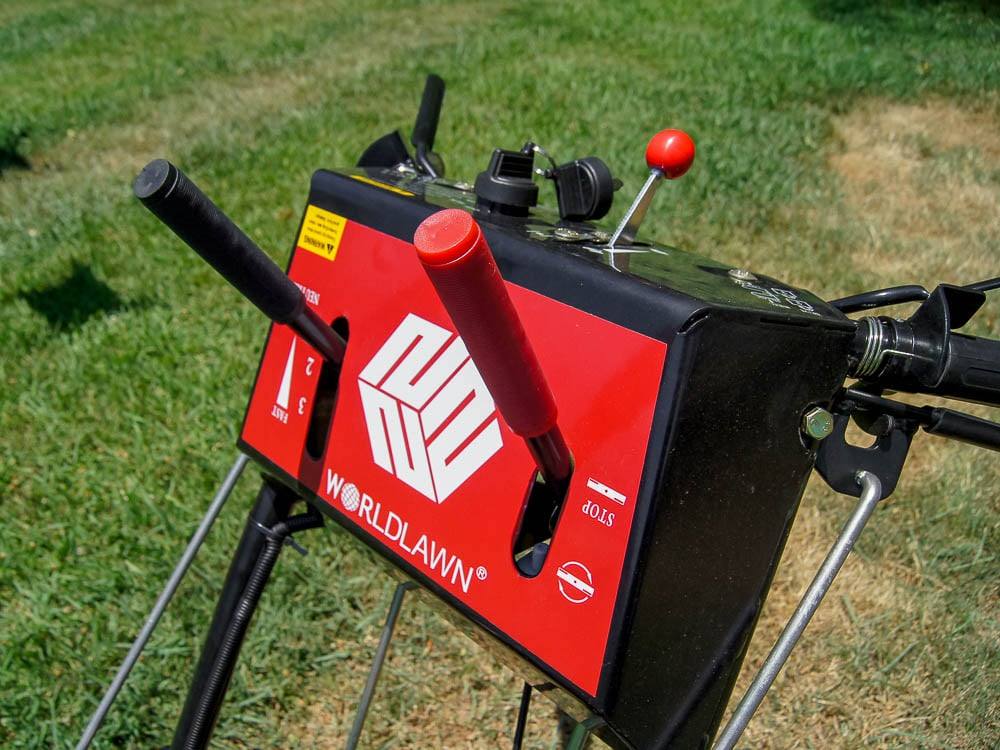 Worldlawn WY32X11BSE 32" Walk Behind Lawn Mower 10.5HP Briggs