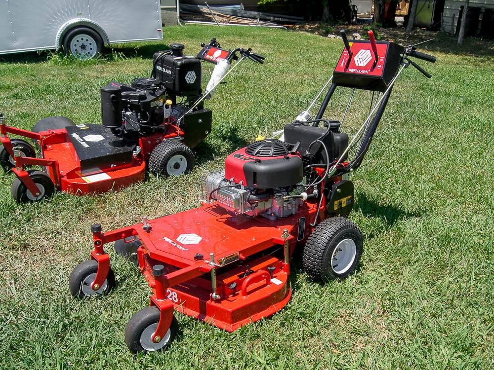 Worldlawn WY28X11BS 28" Walk Behind Lawn Mower 10.5HP Briggs
