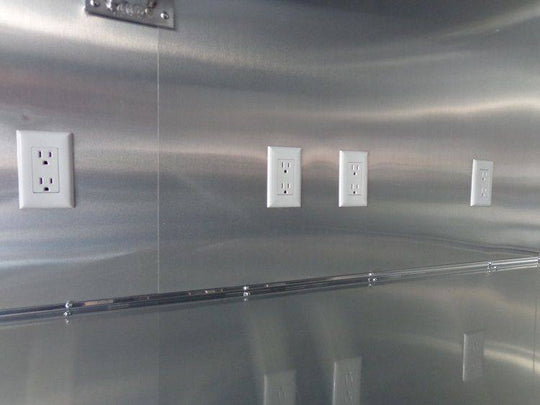 Concession Trailer 8.5'x20' White - Catering Vending Event Food with Applicances - SLE Equipment - 64