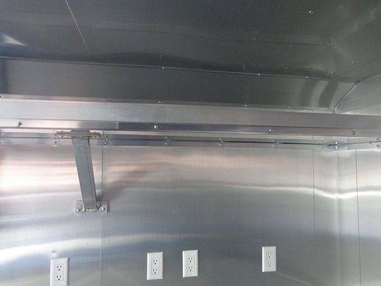 Concession Trailer 8.5'x20' White - Catering Vending Event Food with Applicances - SLE Equipment - 25