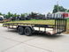 6.4x20 Dovetail Utility Trailer (2) 3500lb Axles - SLE Equipment - 5