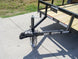 5x12 Powder Coated Dovetail Utility Trailer 3500lb Axle - SLE Equipment - 8