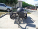 Pull Behind BBQ Smoker 250 Gallon with Square Charcoal Grill 3500lb Axle
