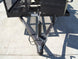 Pull Behind BBQ Smoker 250 Gallon with Square Charcoal Grill 3500lb Axle