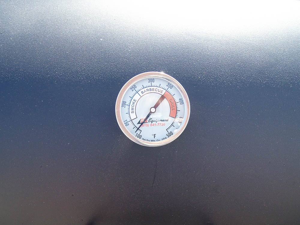 Pull Behind BBQ Smoker 250 Gallon with Square Charcoal Grill 3500lb Axle