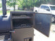 Pull Behind BBQ Smoker 250 Gallon with Square Charcoal Grill 3500lb Axle