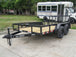 6.4' X 12' Tandem Axle Dovetail Utility Trailer with Gate & Lights