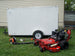 Ferris 5901892 FW45 52" 28HP Vanguard Walk Behind Enclosed Trailer Handheld Package