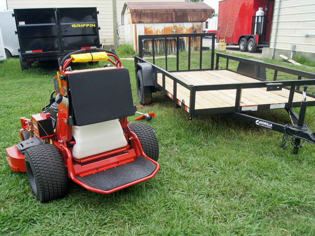 Toro 72519 GrandStand Stand On Mower Utility Trailer Husqvarna Handheld Package