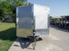 8.5x24 Custom Silver Enclosed Trailer ATP Floor (2) 5200lb Axle