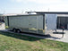 8.5x24 Custom Silver Enclosed Trailer ATP Floor (2) 5200lb Axle