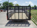 7x16 Straight Deck Utility Trailer with Stacked Baskets (2) 3500lb Axle