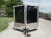 8.5x12 Black V-Nose Enclosed Trailer with Elect Pkg (2) 3500lb Axles