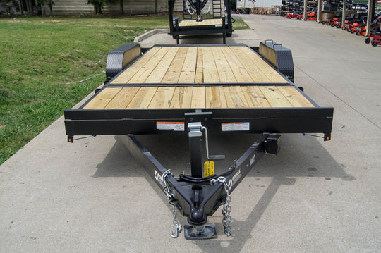 7x20 Tilt Car Hauler Trailer (2) 3500lb Axles with Brakes