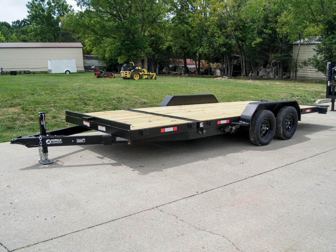 7x20 Tilt Car Hauler Trailer (2) 3500lb Axles with Brakes