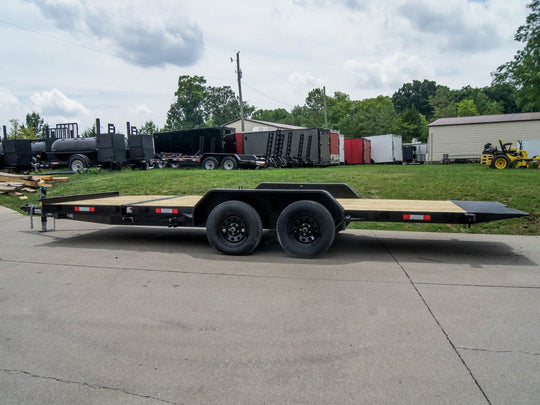 7x20 Tilt Car Hauler Trailer (2) 3500lb Axles with Brakes