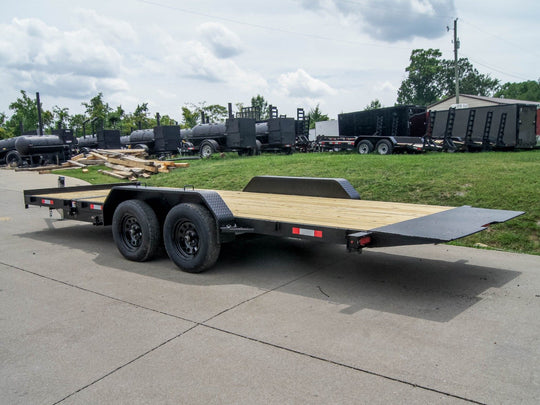 7x20 Tilt Car Hauler Trailer (2) 3500lb Axles with Brakes