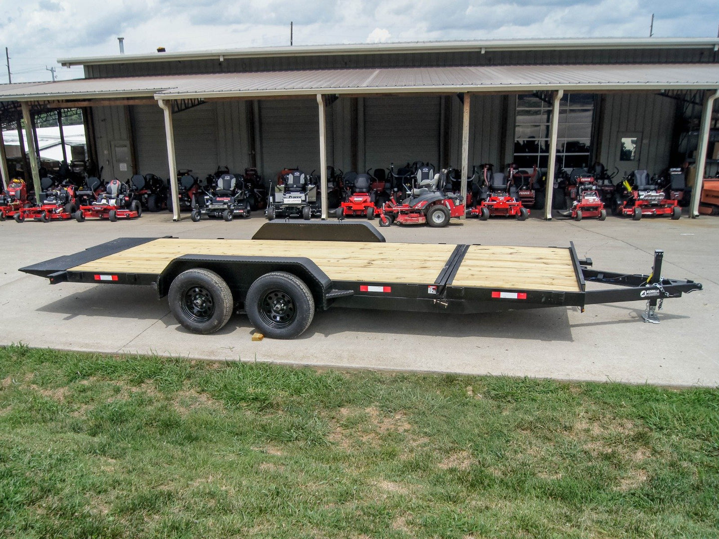 7x20 Tilt Car Hauler Trailer (2) 3500lb Axles with Brakes