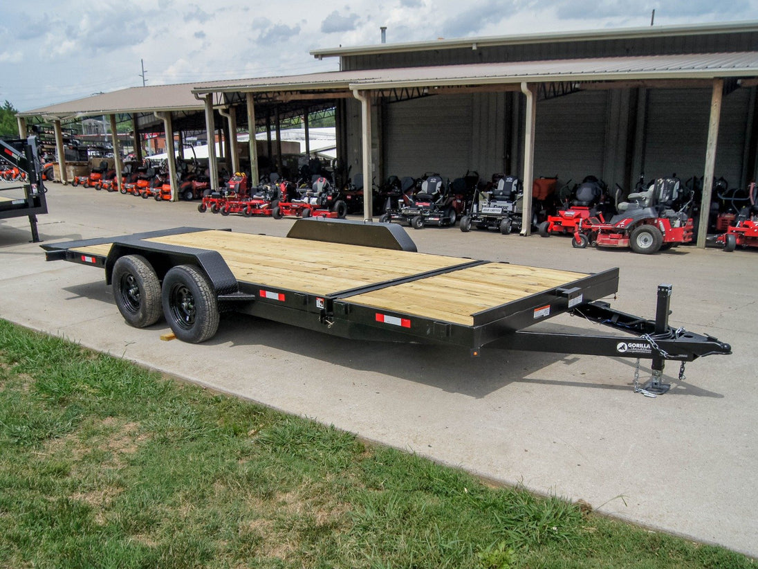 7x20 Tilt Car Hauler Trailer (2) 3500lb Axles with Brakes