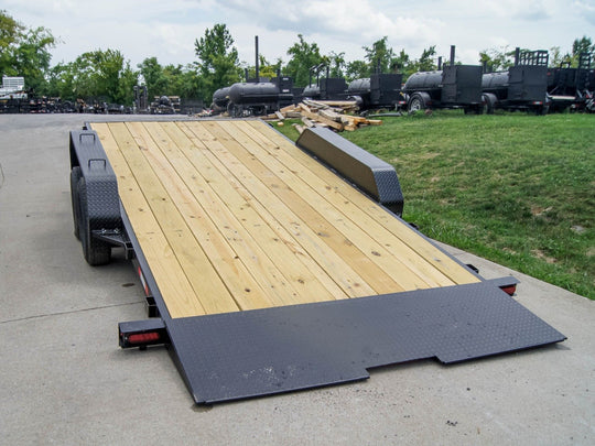 7x20 Tilt Car Hauler Trailer (2) 3500lb Axles with Brakes