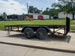 7x14 Dovetail Utility Trailer (2) 3500lb Axles