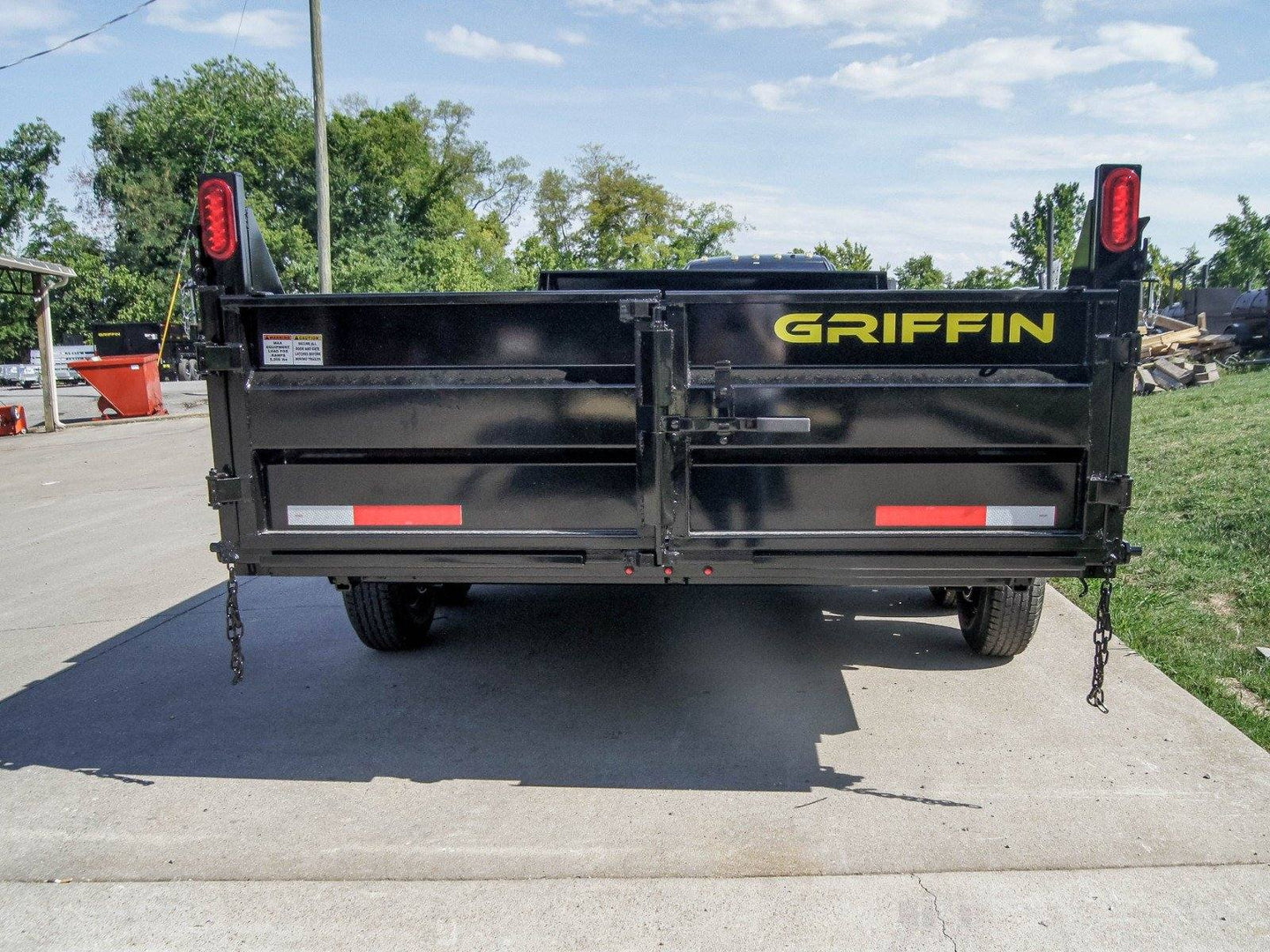 7x16 Hydraulic Dump Trailer with 2ft Sides (2) 7K Axles