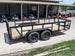 6.4x14 Utility Trailer with 2ft Side Railing (2) 3500lb Axles