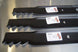 52 - 3670 Set of 3 Lawn Mower Blades Snapper OEM 90 - 930 - SLE Equipment - 3