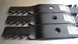 Oregon 396 - 769 Lawn Mower Blades John Deere M135334 - Set of 3 - SLE Equipment - 2