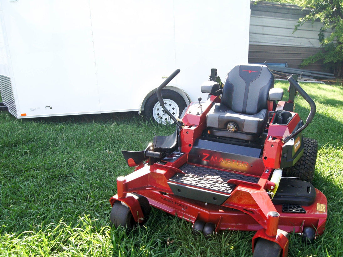 Toro 74015 ZMaster Zero Turn Mower Handhelds Enclosed Trailer Bundle