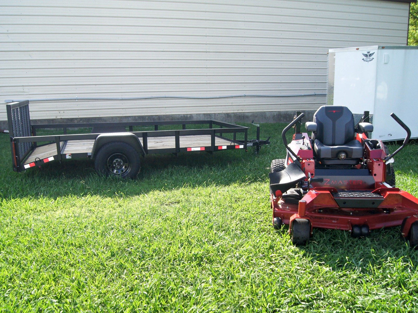 Toro 74015 ZMaster Zero Turn Mower Utility Trailer Bundle