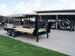 7x18 Gooseneck Equipment Trailer (2) 7K Axles Standup Ramps