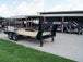 7x18 Gooseneck Equipment Trailer (2) 7K Axles Standup Ramps