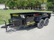 5x10 Hydraulic Dump Trailer with 2ft Sides (2) 3500lb Axles